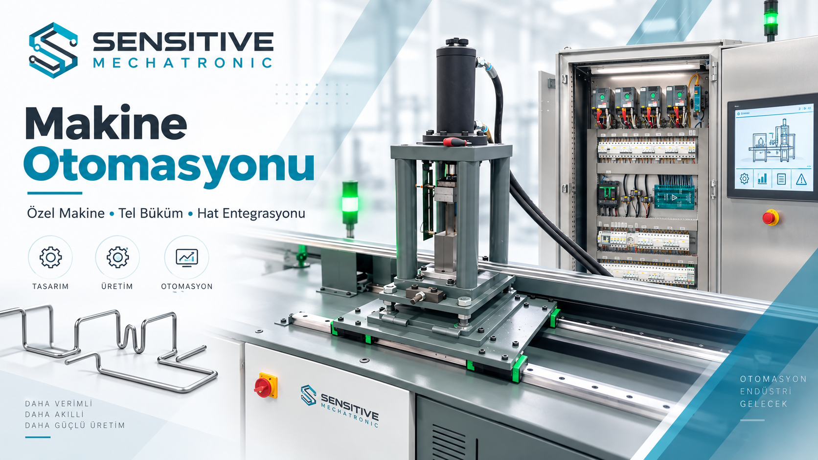Sensitive Mechatronic makine otomasyonu
